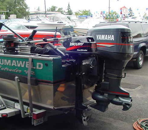 Водометный лодочный мотор на базе Ямаха 250 AETX